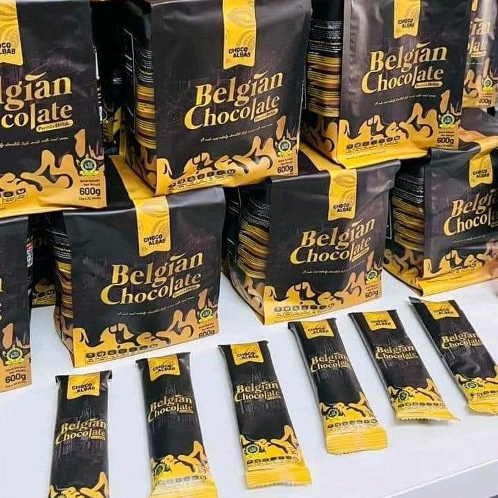 PREMIX 33% BELGIAN DARK CHOC Drink | Choco Albab | Oats Based & Lactose Free | 0% White Sugar & Diabetic Friendly |  HALAL | SG Instock | Chocolates Snack Chocolate 4