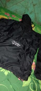Product Review of Jaket pria distro Bandung hoodie keren grosir pakaian pria jaket pria keren jaket cowok jaket parasut jaket parasut pria jaket parka jaket pria distro Nyaman   parasut cougle Bomber Waterproof Semi Casual Logo Bordir Hitam Tebal jersey set from i**n 0