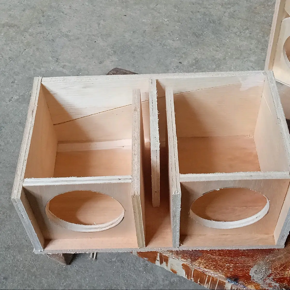 box speaker 3 inch mini scoop Doble