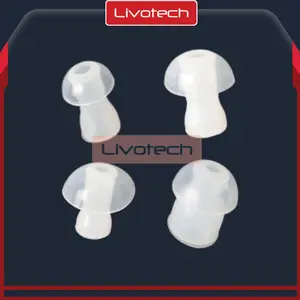 LIVO Hearing Aid Earplug Ear plug-E - Elastis Karet Alat Bantu Dengar