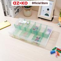 Gambar AZKO Stora Kotak Penyimpanan 12 Kompartemen - Hijau Storage Box Kotak Serbaguna Wadah Penyimpanan Box Organizer dari AZKO ID Kota Administrasi Jakarta Barat 1 Tokopedia
