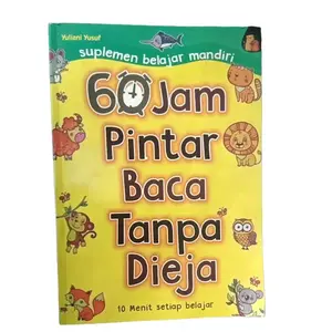 Buku 60 jam pintar baca tanpa dieja Anak Belajar.