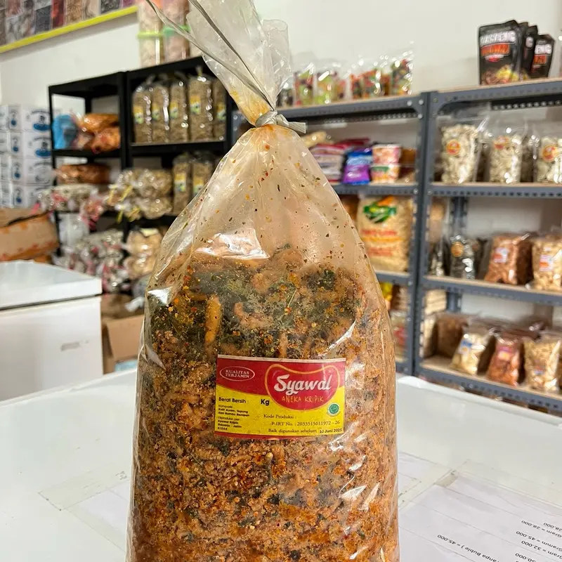 Keripik Usus Rojali 1 Ball 2 Kg Renyah Gurih Crispy 4
