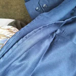 NADEO STORE Kemeja Polos Pria TOYOBO FODU Lengan Panjang Kantor Formal Baju Kerja Nyaman Tebal Nyerap Keringat Bahan Halus Lembut Ukuran S-XXXL