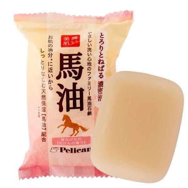 Product Introduction of Pelican Horse Oil Cleansing Soap (80g) - Facial Cleanser for Skincare 0