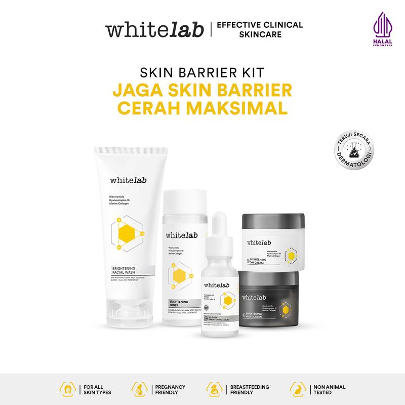 Product Introduction of Whitelab 5pcs N-Dose+ Brightening Paket Wajah - Facial Wash, Toner, Serum, with Day & Night Cream Paket Skincare Perawatan Pencerah 53