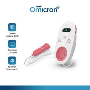 TaffOmicron Fetal Doppler Deteksi Jantung Janin Heart Rate Monitor - YM-2T8