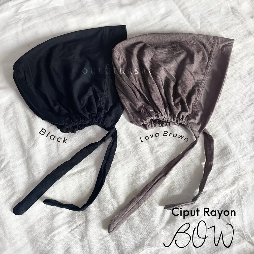 Ciput Tali Turki Spandek Rayon Premium Inner Hijab Turki Size Besar - Inner Basic Berbahan Rayon - Kerudung