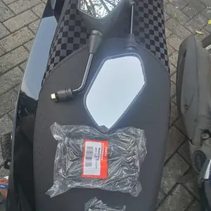 PAKET SPION MODEL HONDA PCX 150 160 PLUS JALU STANG PCX CROME DAN GRIP UNIVERSAL BEAT SCOOPY VARIO 110 dll Accessories Baut Motorcycle