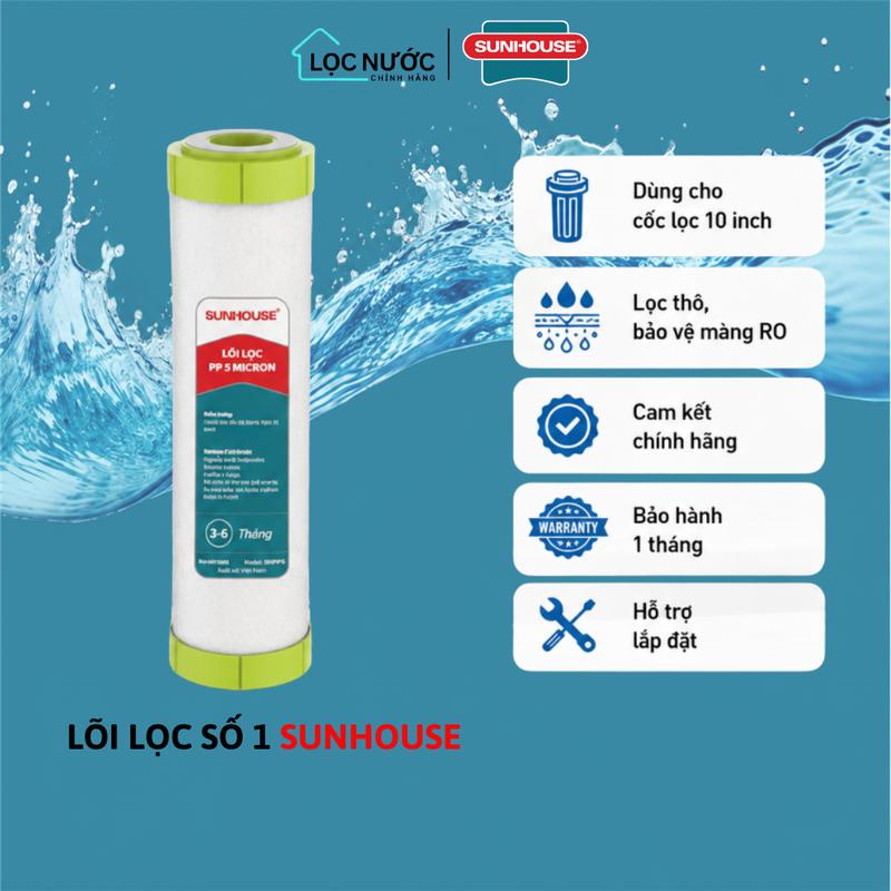Lõi lọc nước số 1 Sunhouse SHRLL1