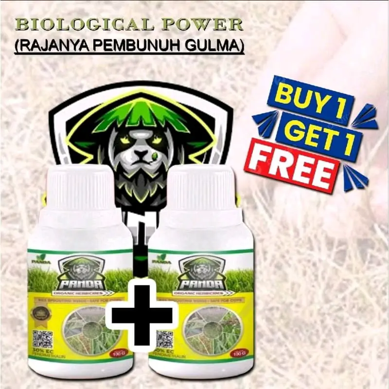 Terlaris teratas Beli 1 Gratis 1 Harga Satuan Kill grass panda bubuk pembasmi gulma semua jenis tanaman Cairan