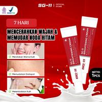 Gambar SG-11 Brightening Cream Pemutihkan Wajah Menbantu Mencerahkan Kulit Wajah - 1 BOX Cream Pemutih dari SG-11 Kota Administrasi Jakarta Utara 1 Tokopedia