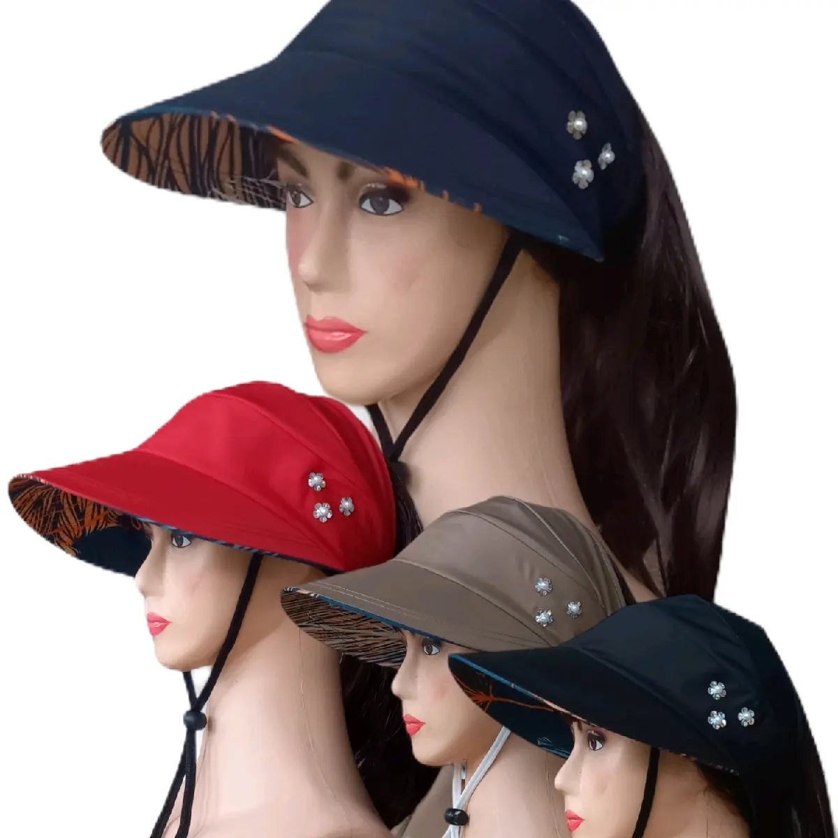 Termurah Topi Senam Golf Wanita Olahraga Anti Uv Outdoor