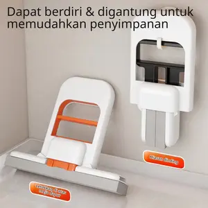 NEW minimop tarik Mini Mop Portable Alat Pel Multifungsi untuk Pembersih Kaca & Dapur