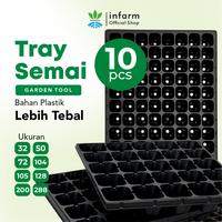 Gambar INFARM - Paket Tray Semai Pot Tray Semai 10 PCS Tebal Ukuran 288 200 128 105 104 72 50 32 Lubang Pot Media Tanam Semai Benih - 104 Bulat dari Infarm Kota Semarang 1 Tokopedia