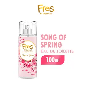 Fres & Natural Spray Cologne Song of Spring Floral Fruity EDT 100ml