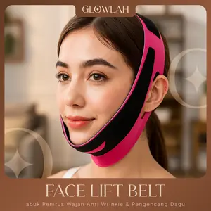 Glowlah Face Lift Belt – Sabuk Penirus Wajah Anti Wrinkle & Pengencang Dagu untuk Efek Tirus Instan TZ18