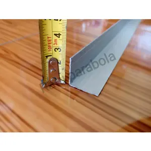 Hardcase L alumunium panjang 1 meter