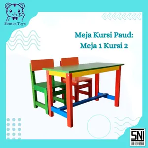 Meja kursi Paud ,TK  merk.Bontos Toys