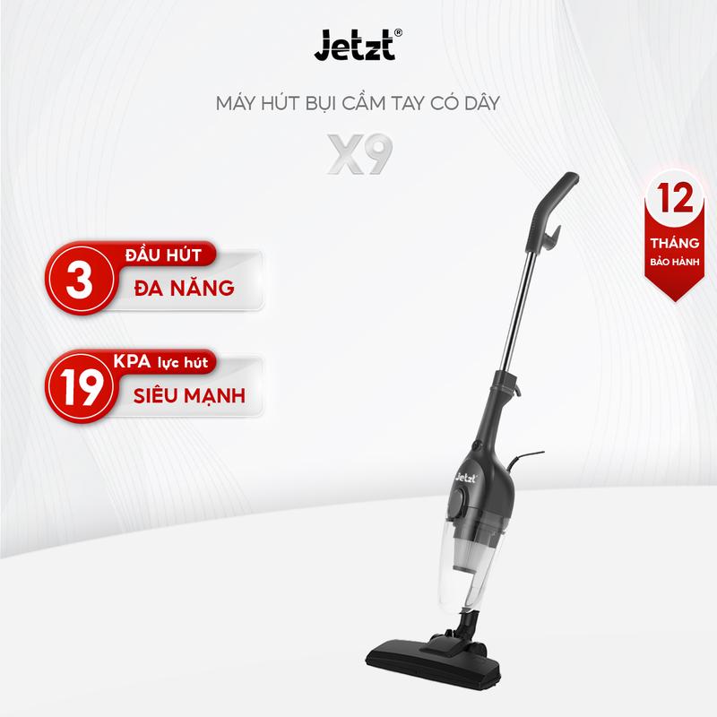 LIVESTREAM Máy hút bụi cầm tay có dây JETZT X9 lực hút 19000PA khả năng làm sạch vượt trội