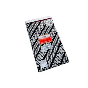 kain jarik batik Liris Putih Cap Cent Kualitas Primisima/Kain Batik Tidak Licin Tebal Halus Katun Bisa Dicuci Anti Kusut