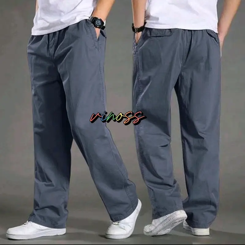 Scate Terbaru Distro Selana Murah - Nyaman dan Tahan Lama - Pria  Santai Katun  celana casual chinobee Panjang Formal Hitam Kerja Slimfit Kantor Kain 1