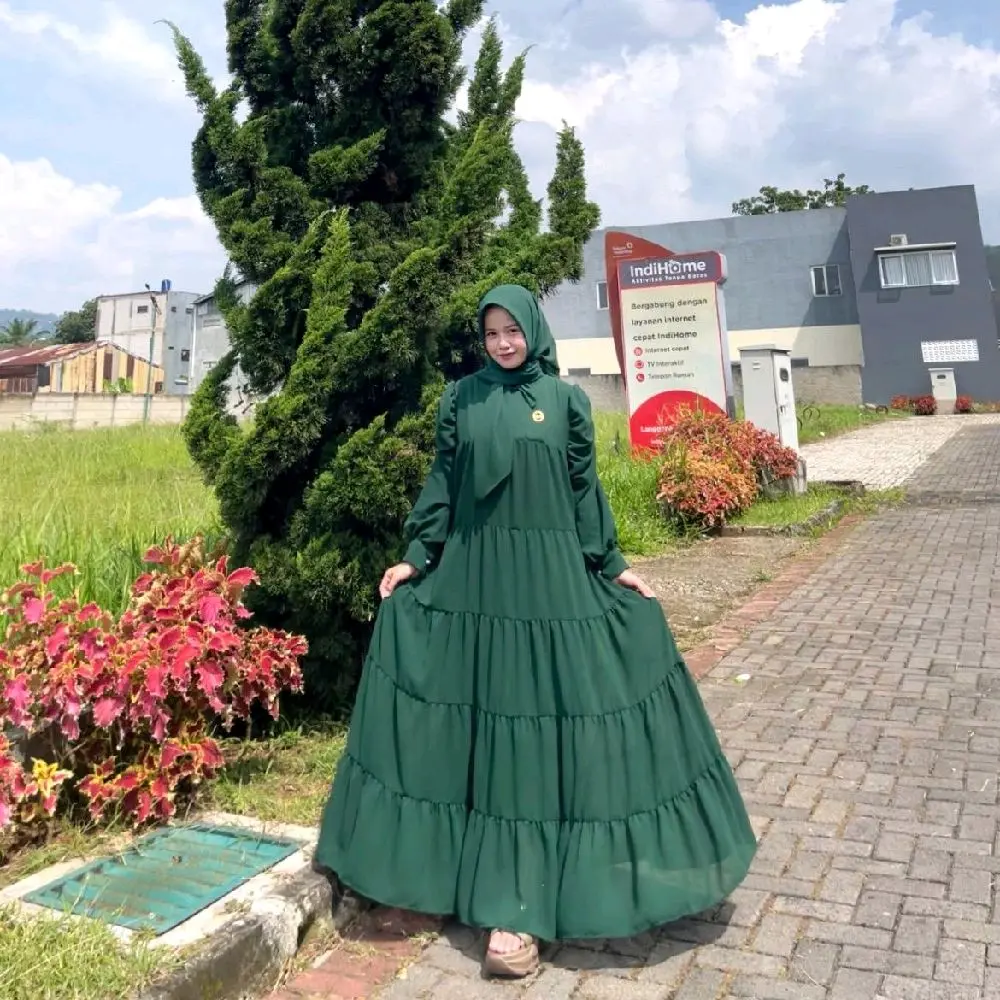 gamis mayung inces padaidistored  Muslim Dewasa Lebaran