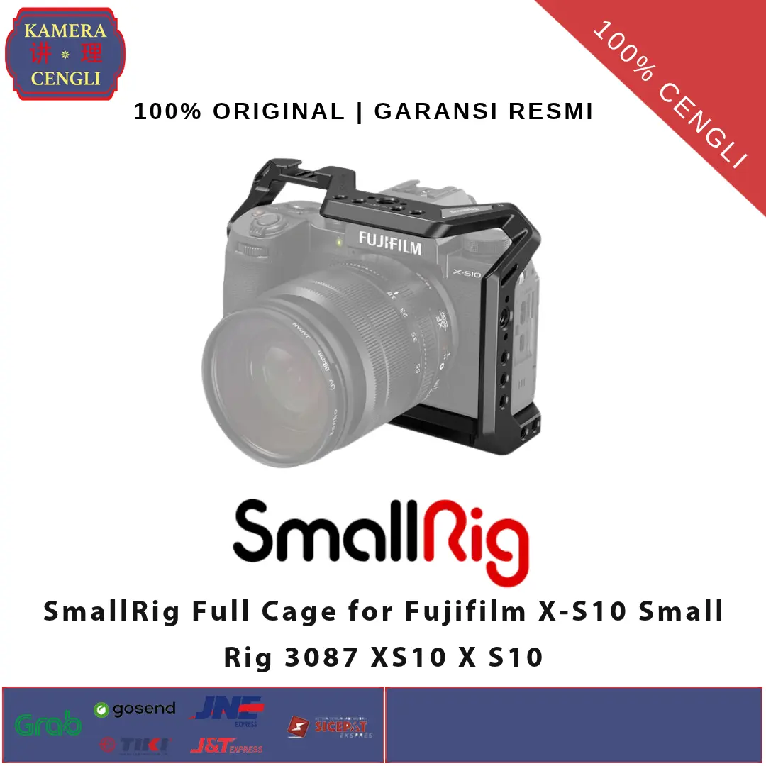 SmallRig Full Cage for Fujifilm X-S10 Small Rig 3087 XS10 X S10 RESMI