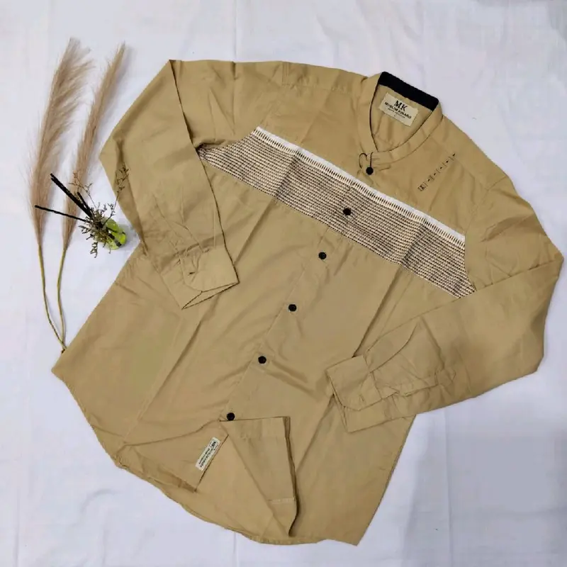 KEMKO KEMEJA KOKO MK || MOTIF LIST DADA || HARGA MURAH 2