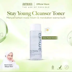 Amura Original Stay Young  Cleanser Toner By Dr Shindy Putri Mencerahkan Perawatan Wajah