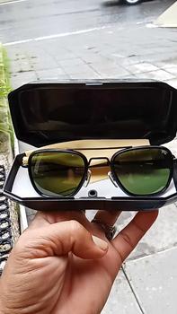Product Review of Kacamata Pria Anti Silau Skymaster Aviator Lensa kaca UV Protection Frame Besi from H**y 0