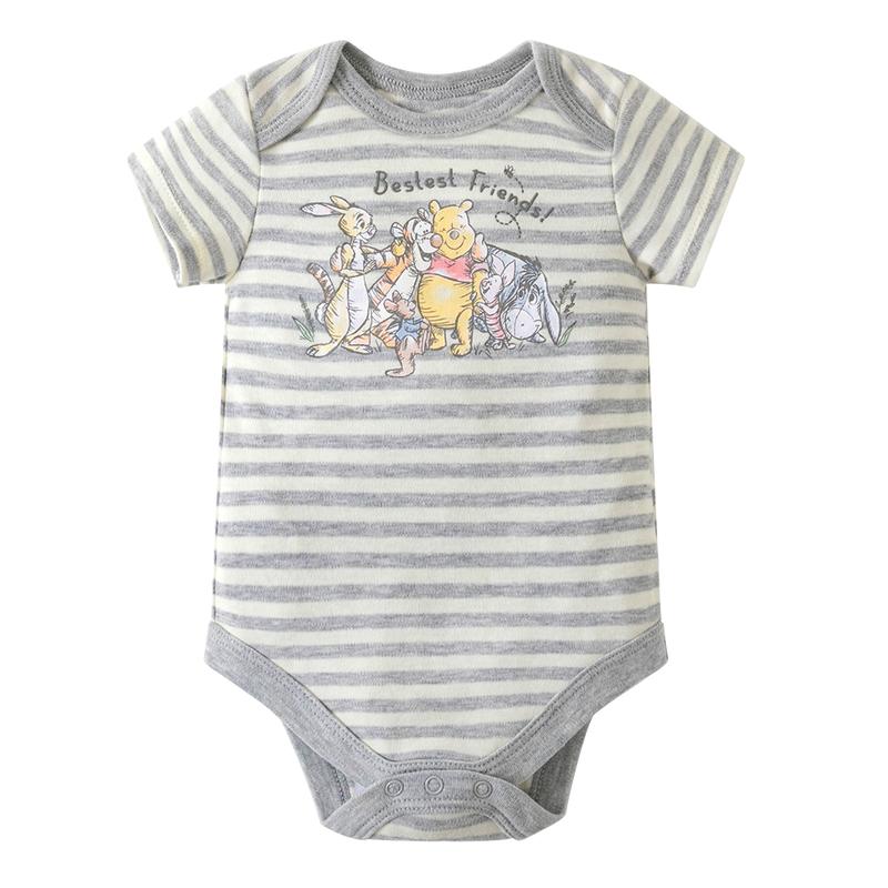 Áo Jumpsuit Quần Áo Liền Quần Cho Em Bé ngắn Tay Áo, Cho Bé Trai Và Bé Gái, Áo Liền Quần, Quần Áo Cotton Cho Trẻ Sơ Sinh, 1 Chiếc 4