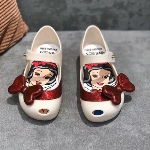   Mini Melissa  Giày nhựa thơm Melissa xuất dư bạch tuyết cho bé gái 