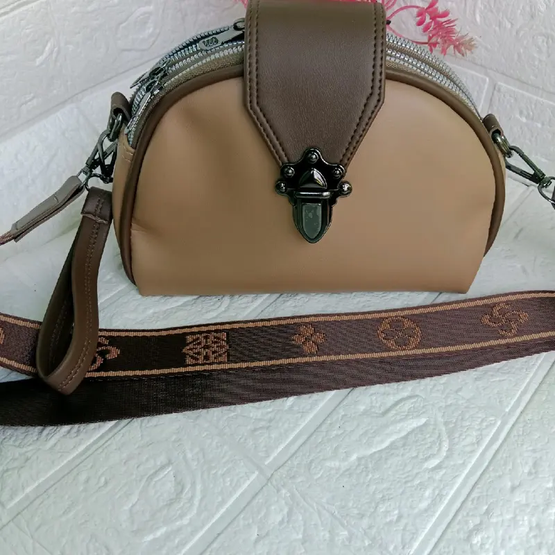 tas slempang wanita 3 ruang motif cantik 3