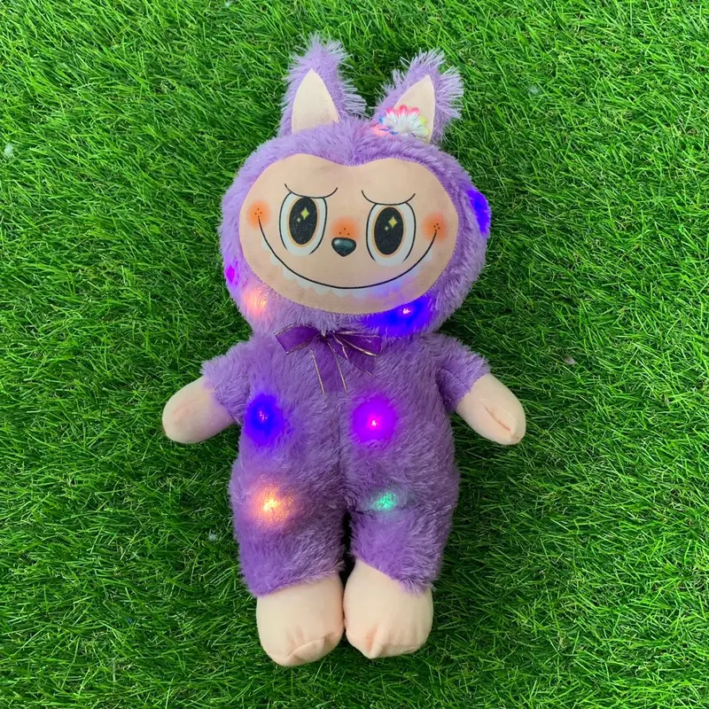 Boneka Labubu LED Viral 35cm - Boneka Berbulu Halus dengan Lampu LED - Hadiah Toys 6