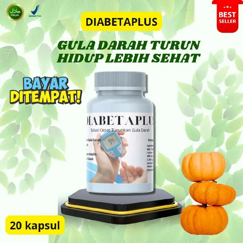 [ BEST SELLER] KAPSUL SUSU LABU CINA ORIGINAL BPOM DAN HALLAL UNTUK DIABETES TURUN KAN GULA DARAH 0