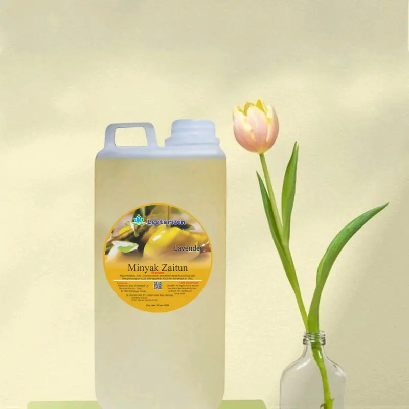 Minyak Aromaterapi Khusus Pijat Lavender Lemon Zaitun Lestarizen 1 Liter - Tetes, Melati, Perawatan 0