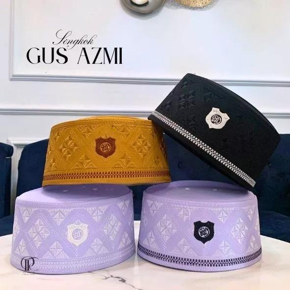 Peci Kopiah Assaghofah Al Hamid Anak & Dewasa Songkok Pria Polos Logo Bordir Haji Shalat Santri Turki Peci Kopiah Assaghofah Al Hamid Anak & Dewasa Songkok Pria Polos Logo Bordir Haji Shalat Santri Turki