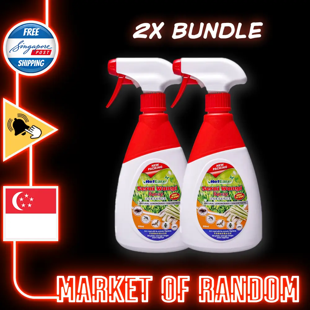 Netcare Serai Wangi Insect Pest Spray 500ml (Bundle of 2)