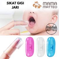 Gambar Sikat Gigi Jari Silicon/ Pembersih Mulut Bayi dari mamamatteoid Kota Bandung 1 Tokopedia