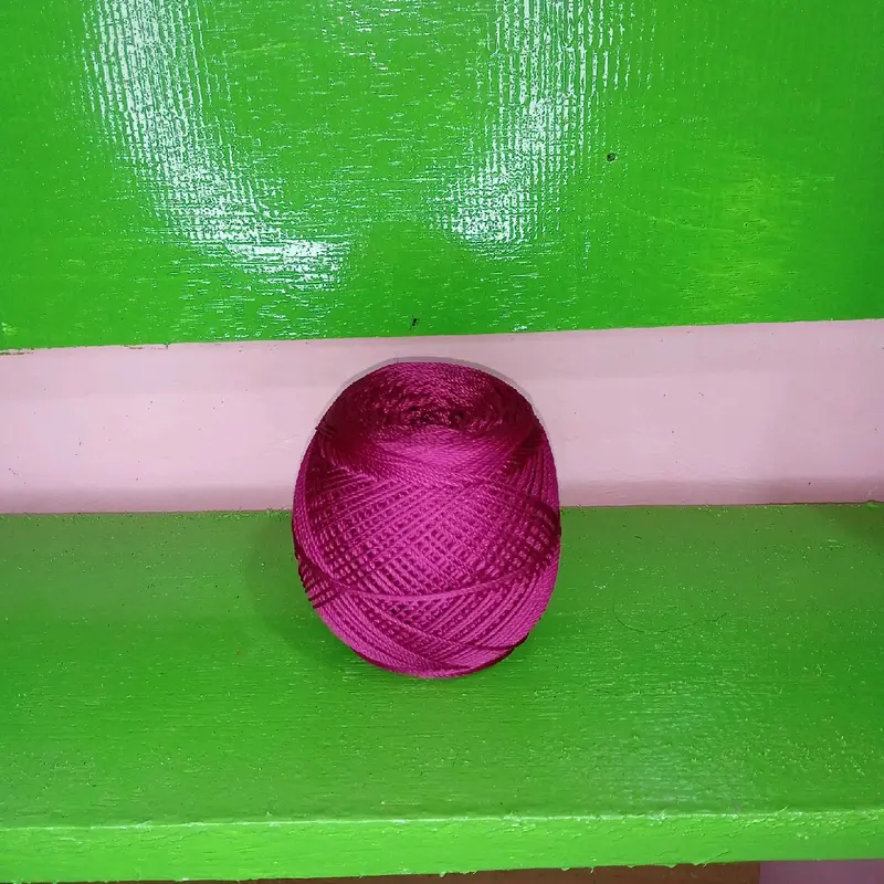 Benang rajut mambo polykilap D18 (100g) 100% Polyester/ polychery/ polynice 4
