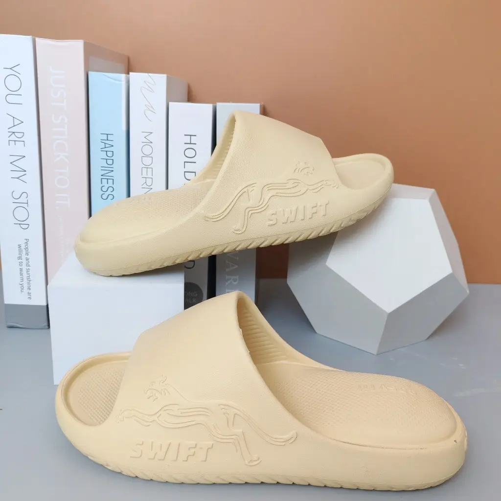 【COD】Easyfit men's slippers EVA women's fashion shoes bedroom slippers comfort soft flipflop inside and outside slippers  Walking Shoes