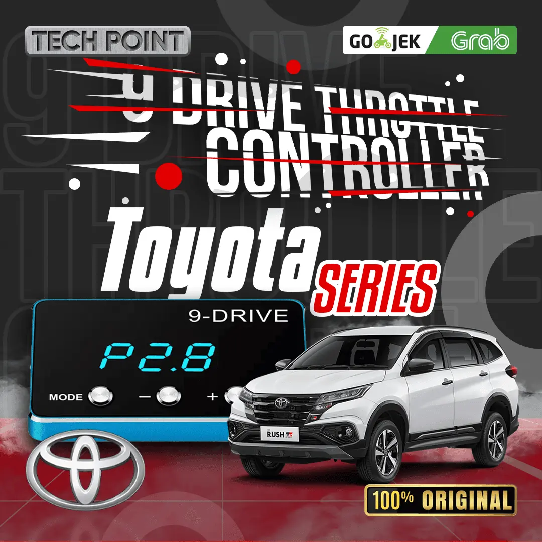 9 Drive Toyota New Rush GR Sport Piggyback Throttle Controller