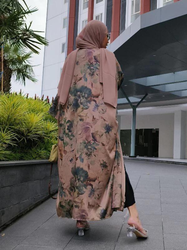 kardigan jumbo raya long outer bigsize motif bunga 3