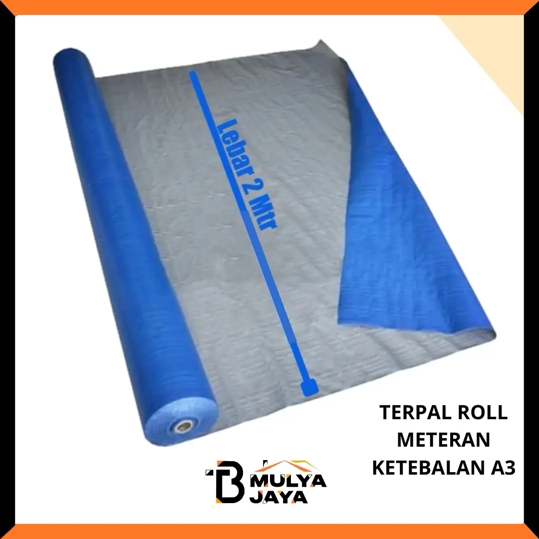 Terpal Roll Meteran Ketebalan A3 Bahan Plastik