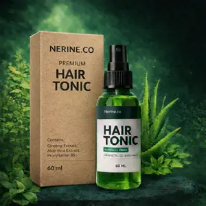 HAIR TONIC [ 2 PCS ] PERAWATAN RAMBUT RONTOK 60ML - Menutrisi Akar Rambut Membantu Mengurangi Rontok Merangsang Pertumbuhan Rambut Cocok untuk Pria & Wanita Treatment Haircare
