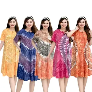daster 5 pcs 100 rb daster wanita kekinian daster ibu baju tidur wanita dewasa Panjang Tidur Ruffle daster  motif Katun Dress Pendek Rayon Batik non Busui Bumil Serut Putri