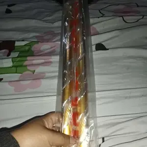 Batang gorden fullset ukuran (50,60,75,100,125,150,175,200(cm)) besi alumunium tirai gulung jendela