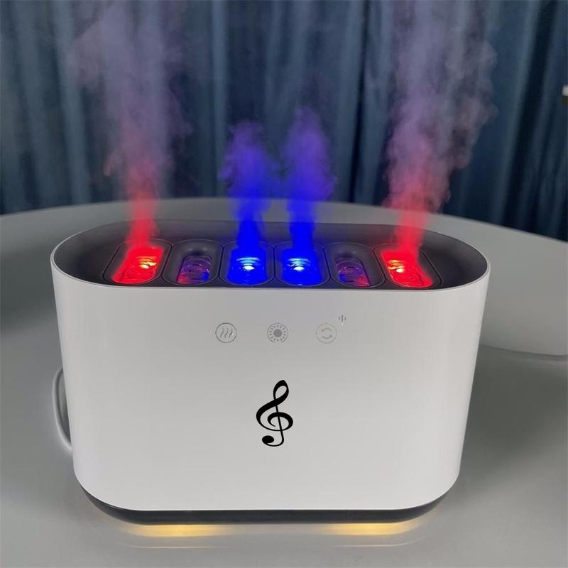 900ML Air Humidifier with Dynamic Pick Up Lights 6 Nozzles Heavy ...