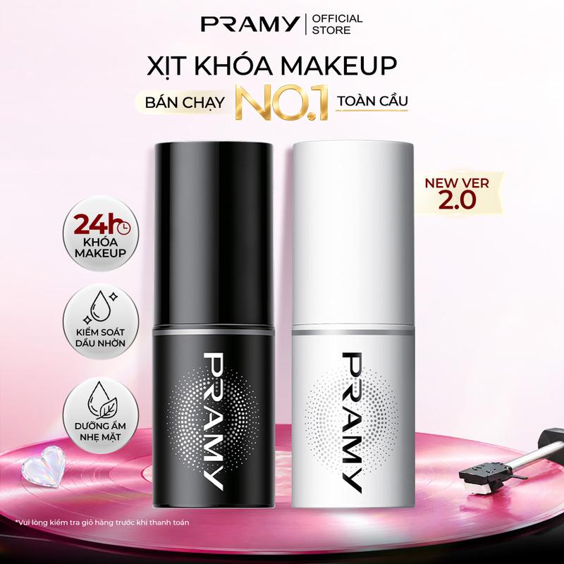 PRAMY Xịt Khoá Nền Giữ Lớp Makeup Lâu Trôi Dưỡng Ẩm Setting Spray 30ml